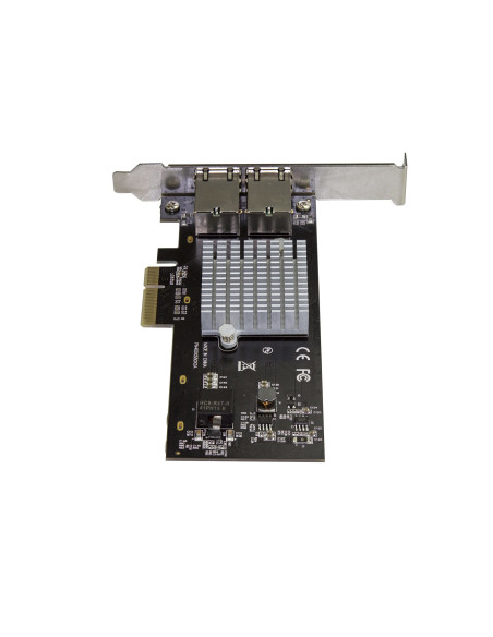StarTech.com Tarjeta PCIe de Red con 2 Puertos 10G - NIC PCI Express 10GBASE-T & NBASE-T con Chipset Intel-X550AT 10 5 2,5 1GbE