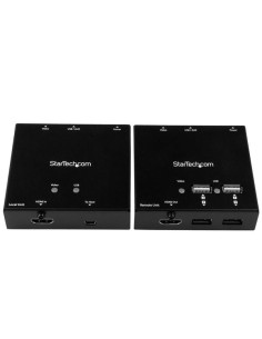 StarTech.com Extensor HDMI por Cable CAT6 con Concentrador USB de 4 Puertos - 50m - 1080p 2