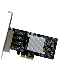 StarTech.com Tarjeta de Red PCI Express Ethernet Gigabit con 4 Puertos RJ45 Chipset Intel i350 2