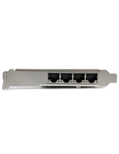 StarTech.com Tarjeta de Red PCI Express Ethernet Gigabit con 4 Puertos RJ45 Chipset Intel i350