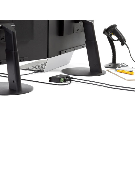 StarTech.com Hub Industrial de 4 Puertos USB 2.0 con Protección Antiestática ESD