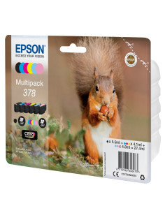 Epson Squirrel Multipack 6-colours 378 Claria Photo HD Ink 2