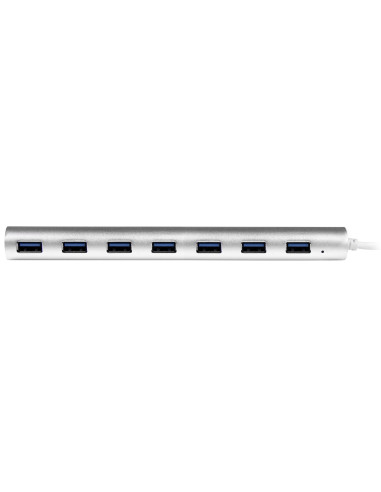 StarTech.com Hub Ladrón USB 3.0 de 7 Puertos - Hub Concentrador USB-A - Alimentado por el Bus - 5Gbps - Hub USB Portátil -
