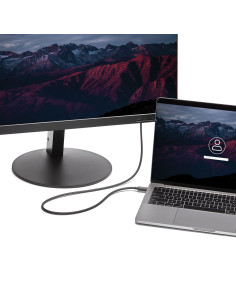 StarTech.com Cable Thunderbolt 3 Pasivo de 1m - 20Gbps - PD 100W - Vídeo 4K - Cable Thunderbolt - Certificado Thunderbolt - 2