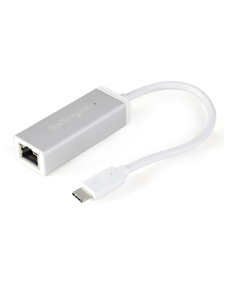 StarTech.com Adaptador de red USB-C a Gigabit - Plateado