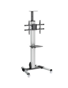 StarTech.com Carro de Transporte para Televisor de 32 a 70 Pulgadas - Carrito AV Móvil Mesa Rodante para TV VESA con Ajuste de
