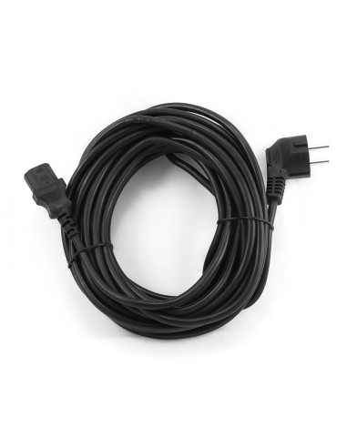 Gembird PC-186-VDE-10M cable de transmisión Negro CEE7 4 C14 acoplador