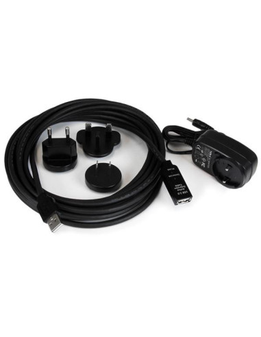 StarTech.com Cable USB 2.0 de Extensión Alargador Activo de 5 metros - Macho a Hembra