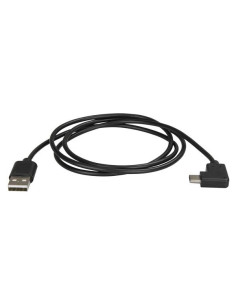 StarTech.com Cable de Carga y Sincronización USB-A a USB-C de 1m - Cable de Datos USB-A a USB Tipo C - Cable Acodado USB Tipo C 2