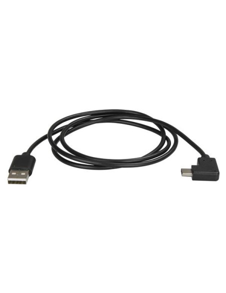 StarTech.com Cable de Carga y Sincronización USB-A a USB-C de 1m - Cable de Datos USB-A a USB Tipo C - Cable Acodado USB Tipo C