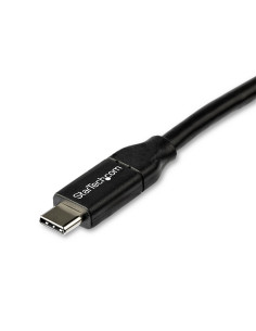 StarTech.com Cable de 2m USB-C a USB-C con capacidad para Entrega de Alimentación de 5A - USB TipoC - Cable de Carga USBC - USB 2
