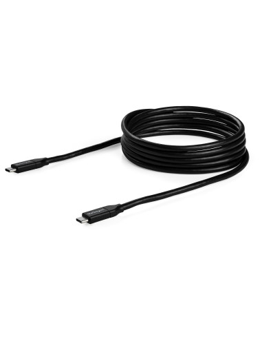 StarTech.com Cable de 2m USB-C a USB-C con capacidad para Entrega de Alimentación de 5A - USB TipoC - Cable de Carga USBC - USB