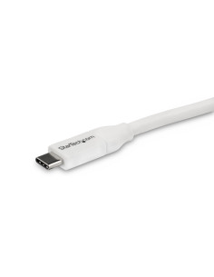 StarTech.com Cable 4m USB-C a USB-C con capacidad para Entrega de Alimentación de 5A - USB Tipo C - Cable de Carga USBC - USB 2