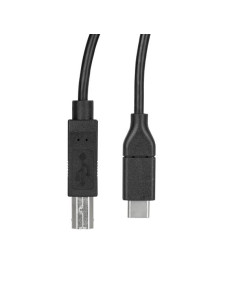 StarTech.com Cable de 50cm USB-C a USB-B de Impresora - Cable Adaptador USB Tipo C a USB B 2