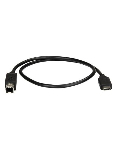 StarTech.com Cable de 50cm USB-C a USB-B de Impresora - Cable Adaptador USB Tipo C a USB B