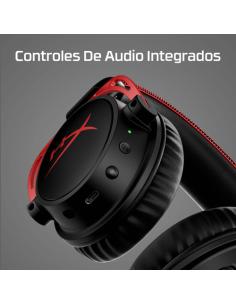 HyperX Cloud Alpha - Auriculares inalámbricos gaming (negro y rojo) 2