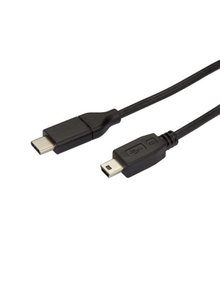 StarTech.com Cable de 2m USB-C a Mini USB-B - Cable Adaptador USB Tipo C a USB Mini B