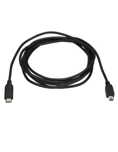 StarTech.com Cable de 2m USB-C a Mini USB-B - Cable Adaptador USB Tipo C a USB Mini B 2