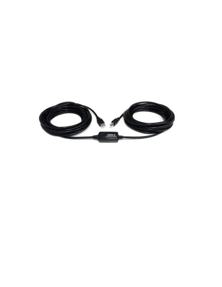 StarTech.com Cable USB Activo de 10m para Impresora - 1x USB A Macho - 1x USB B Macho - Adaptador Negro