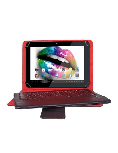 Phoenix PHKEYBTCASE8 teclado para móvil Bluetooth Negro