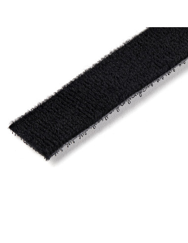 StarTech.com Bobina de 30,48m de Gancho y Bucle - Tiras Reutilizables de Gancho y Bucle - Cinta Sujetacables - Envolturas