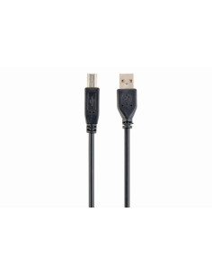 Gembird CCP-USB2-AMBM-10 cable USB 3,04 m USB A USB B Negro