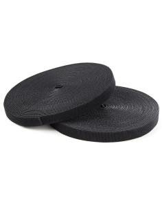 StarTech.com Bobina de 7,6m de Gancho y Bucle - Tiras Reutilizables de Gancho y Bucle - Cinta Sujetacables - Envolturas