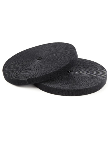 StarTech.com Bobina de 7,6m de Gancho y Bucle - Tiras Reutilizables de Gancho y Bucle - Cinta Sujetacables - Envolturas