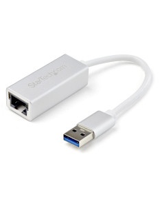 StarTech.com Adaptador de Red Ethernet Gigabit Externo USB 3.0 - Plateado