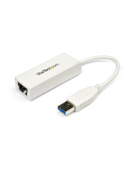 StarTech.com Adaptador Tarjeta de Red Externa NIC USB 3.0 a Ethernet Gigabit de 1 Puerto - 1x RJ45 Hembra - 1x USBA -