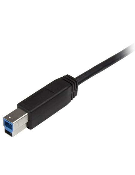 StarTech.com Cable Adaptador de 2m USB Tipo C a USB B USB 3.0 (5Gbps) - Cable de Impresora USB C a USB Tipo B