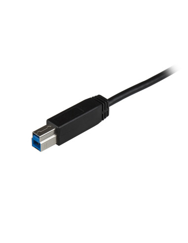 StarTech.com Cable USB-C a USB-B de 1m - USB de 10Gbps - Cable para Datos - USB 3.2 Gen 2 - Cable de Transferencia de Datos USB