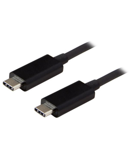 StarTech.com Cable de 1m USB-C a USB-C - USB 3.1 (10Gbps) - 4K - USB-IF - de Carga y Sincronización - Cable USB Tipo C a USB
