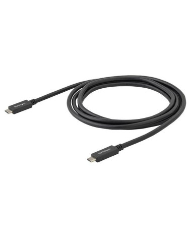 StarTech.com Cable de 0,5m USB-C a USB Type C de Carga - Cable USB Tipo C USBC USB 3.1 de 10Gbps