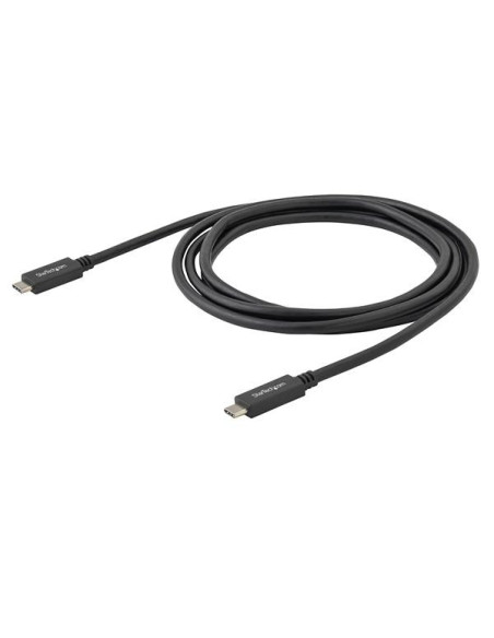 StarTech.com Cable de 0,5m USB-C a USB Type C de Carga - Cable USB Tipo C USBC USB 3.1 de 10Gbps