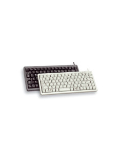 CHERRY Compact keyboard, Combo (USB + PS 2), ES teclado Oficina USB + PS 2 QWERTY Negro