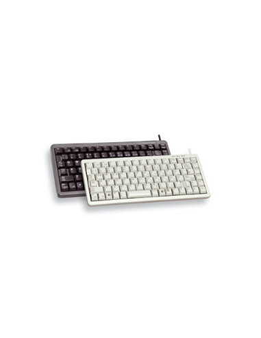CHERRY Compact keyboard, Combo (USB + PS 2), ES teclado Oficina USB + PS 2 QWERTY Negro