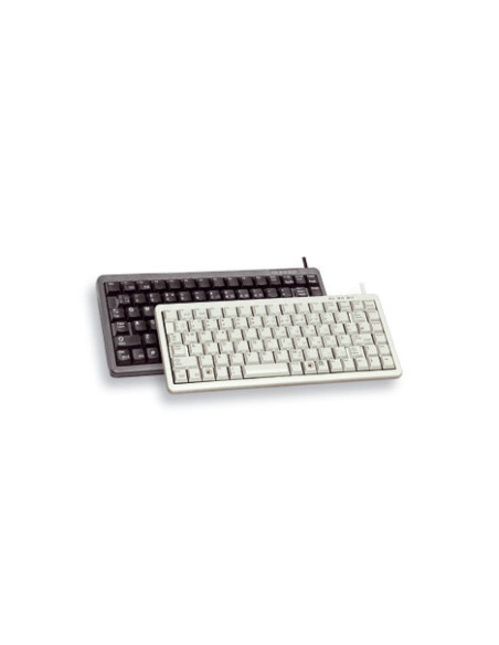 CHERRY Compact keyboard, Combo (USB + PS 2), ES teclado Oficina USB + PS 2 QWERTY Negro