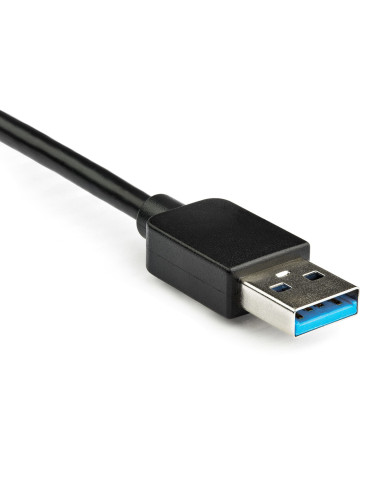 StarTech.com Adaptador Gráfico Externo USB 3.0 a DisplayPort Doble 4K60 DisplayLink - Cable Conversor USB 3.0 a DP de Vídeo