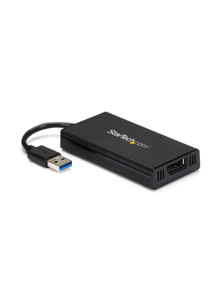 StarTech.com Adaptador USB 3.0 a DisplayPort 4K Ultra HD - Certificado por DisplayLink - Convertidor de Vídeo con Tarjeta
