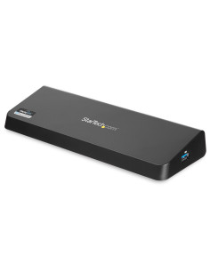 StarTech.com Docking Station USB 3.0 para 2 Monitores HDMI y DisplayPort 4K - USB 3.0 a 4x USB-A, Ethernet, HDMI y DP -