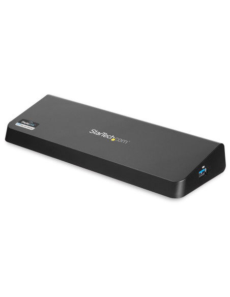 StarTech.com Docking Station USB 3.0 para 2 Monitores HDMI y DisplayPort 4K - USB 3.0 a 4x USB-A, Ethernet, HDMI y DP -