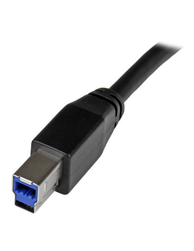 StarTech.com Cable Activo USB 3.0 SuperSpeed de 10 metros - A Macho a B Macho