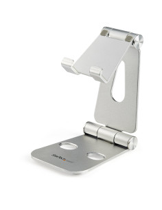 StarTech.com Base para Móvil y Tablet - Soporte Plegable Universal para Dispositivos Móviles - Base Plegable Ergonómica