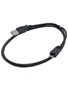 StarTech.com Cable Adaptador de 1m USB A Macho a Micro USB B Macho para Teléfono Móvil Carga y Datos - Negro