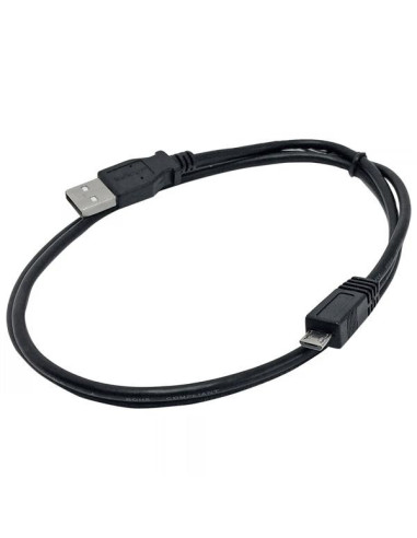 StarTech.com Cable Adaptador de 1m USB A Macho a Micro USB B Macho para Teléfono Móvil Carga y Datos - Negro