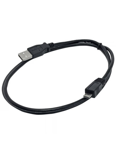 StarTech.com Cable Adaptador de 1m USB A Macho a Micro USB B Macho para Teléfono Móvil Carga y Datos - Negro