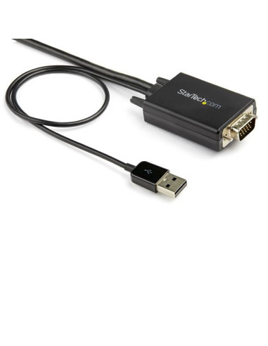 StarTech.com Cable de 2m Adaptador VGA a HDMI - Alimentado por USB - 1080p