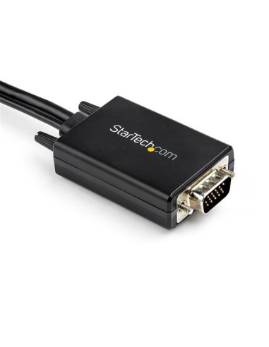 StarTech.com Cable de 2m Adaptador VGA a HDMI - Alimentado por USB - 1080p