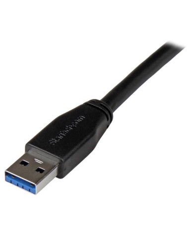 StarTech.com Cable Activo USB 3.0 SuperSpeed de 5 metros - A Macho a B Macho